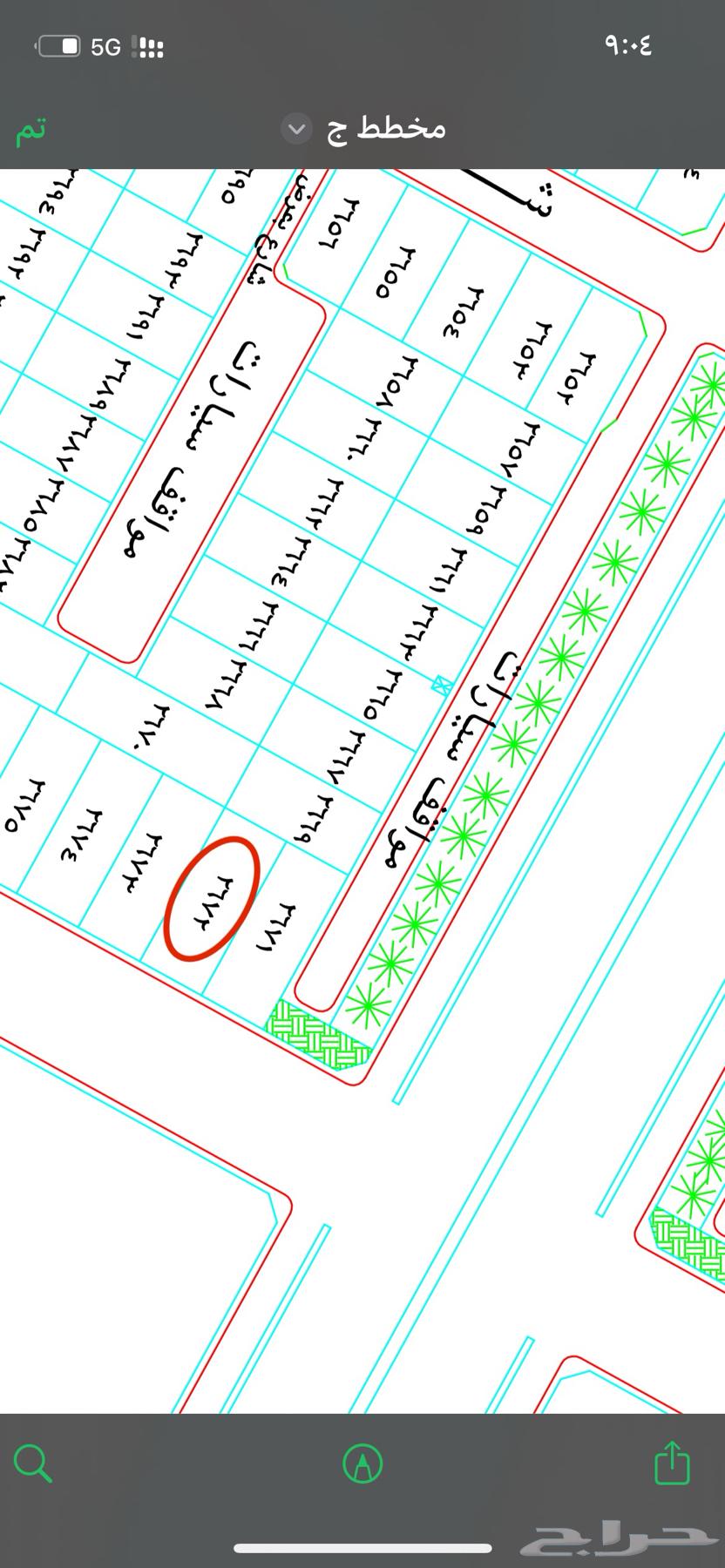 ارض للبيع مخطط جليل64513493261569110