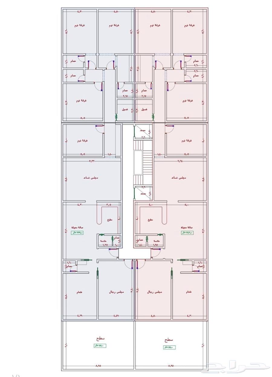 Luxury apartments for ownership and investment in Al University District, two, three, and four rooms64513508942211113