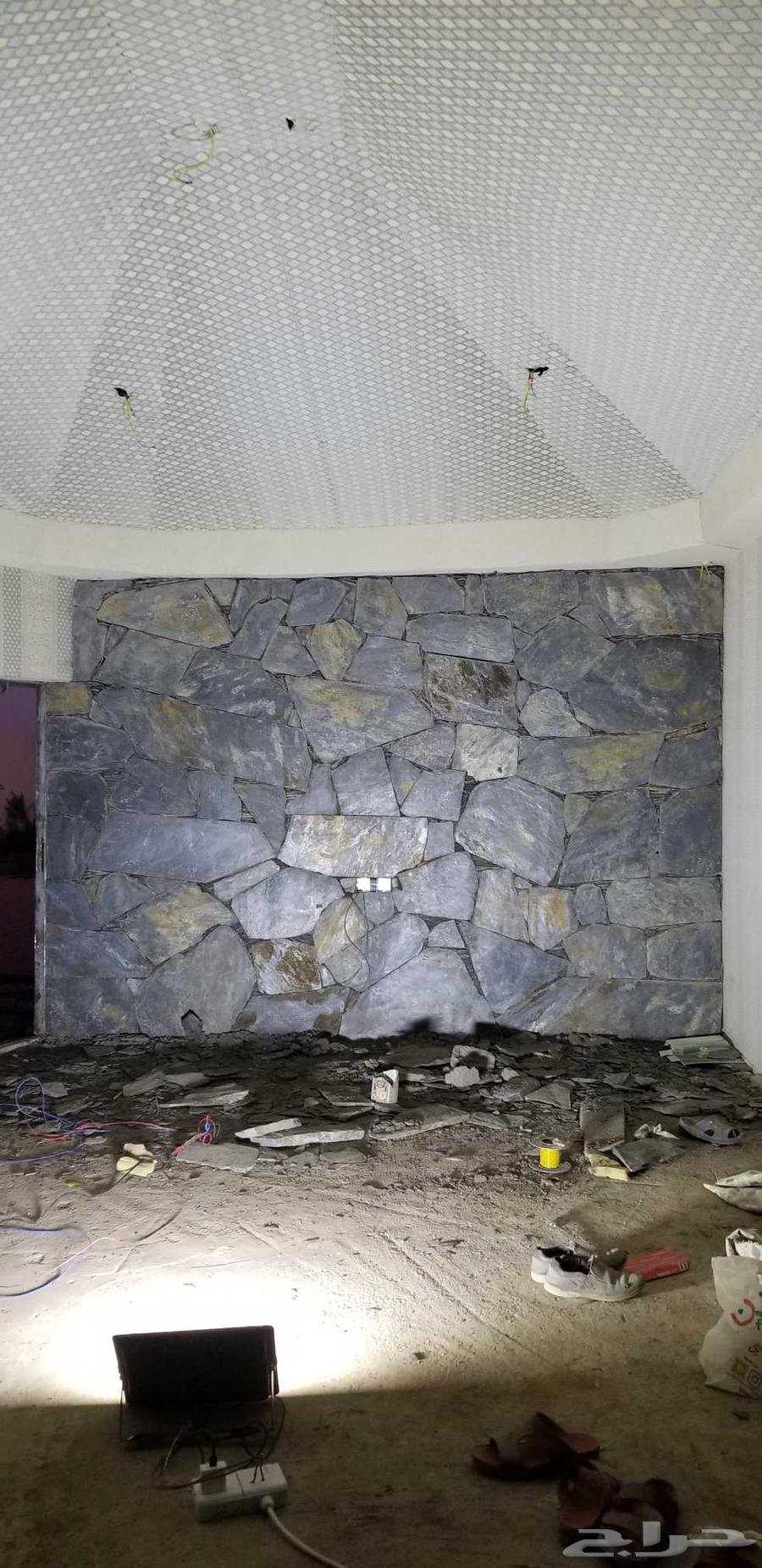 اشغال حجر بكل انواعها عادي ومقصوص واربربه64506459454467110