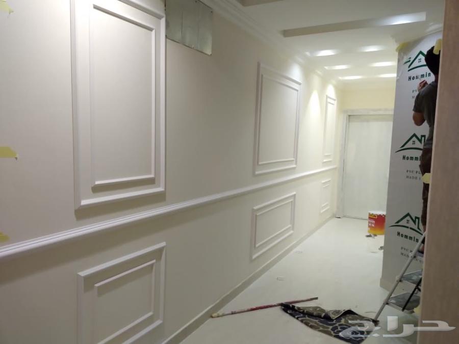 Interior decoration, hidden screens, foam paints, chipboard, wallpaper, shelves64518293220481112