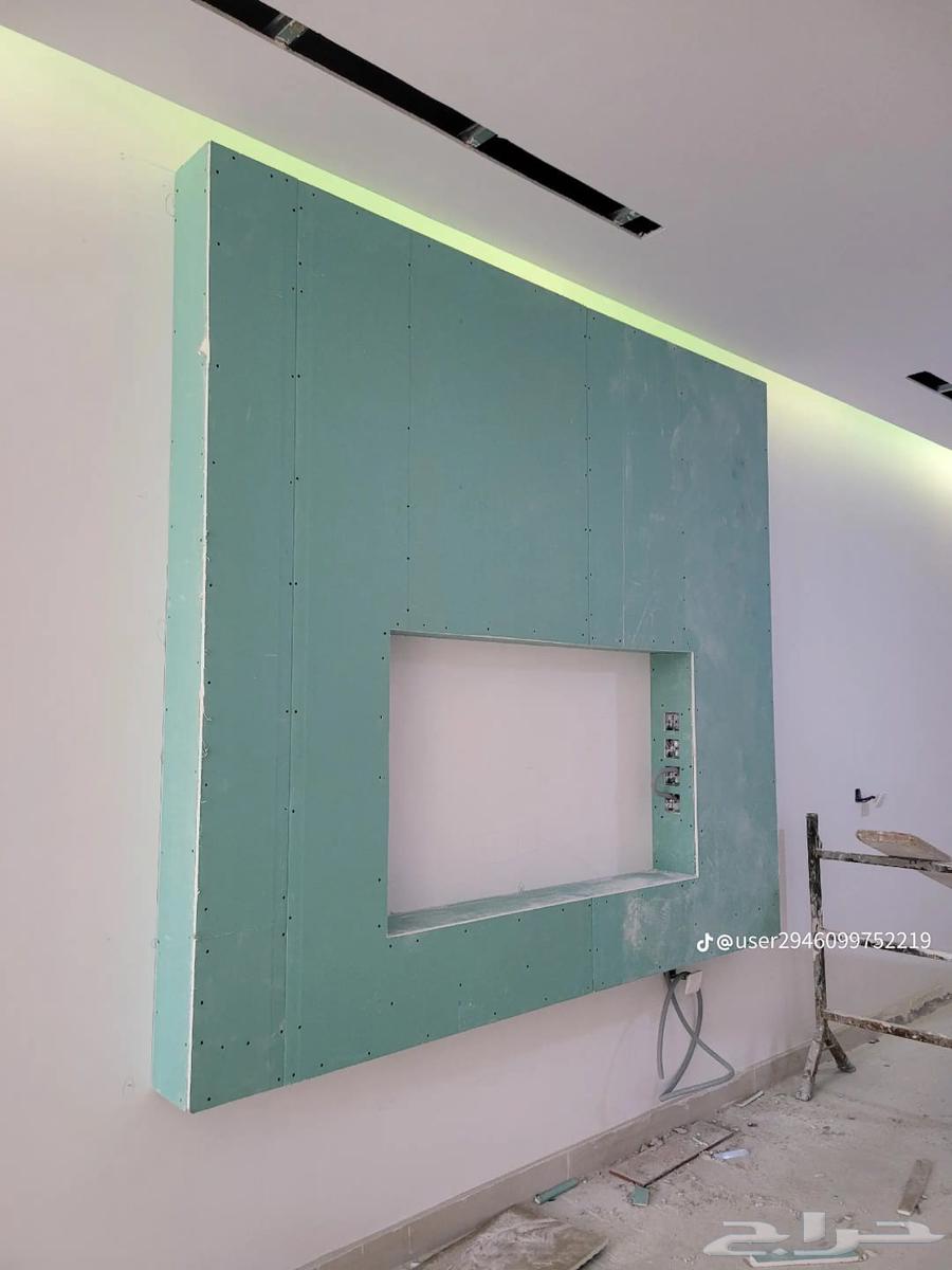 معلم جبس بورد استرنج ديكورات بديل خشب بديل رخام64518294128385111