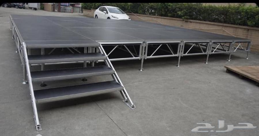 مسرح الألمنيوم واجهة خشب64513589497345110