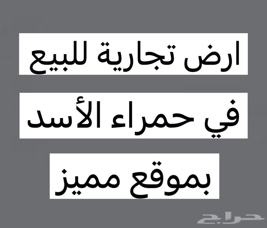 للبيع ارض تجارية حمراء الاسد بموقع مميز64513525266435110