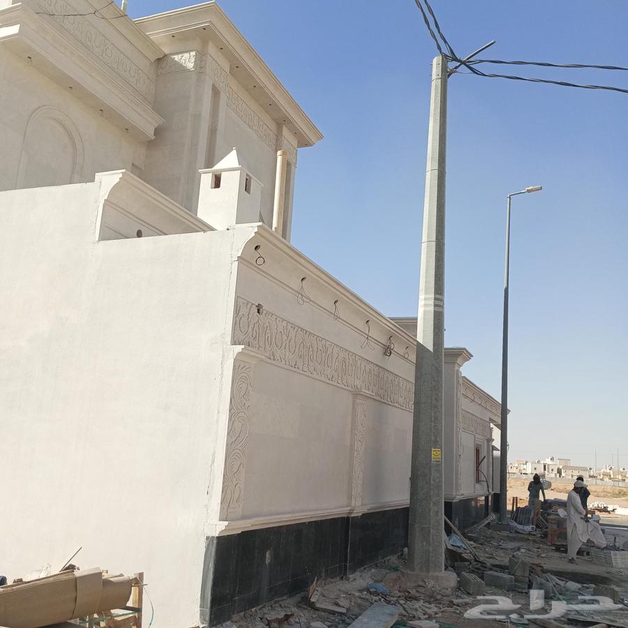 معلم حجر توريد وتركيب حجر طبيعى ابيض نساح روحام حجرجبلي64513589544065111