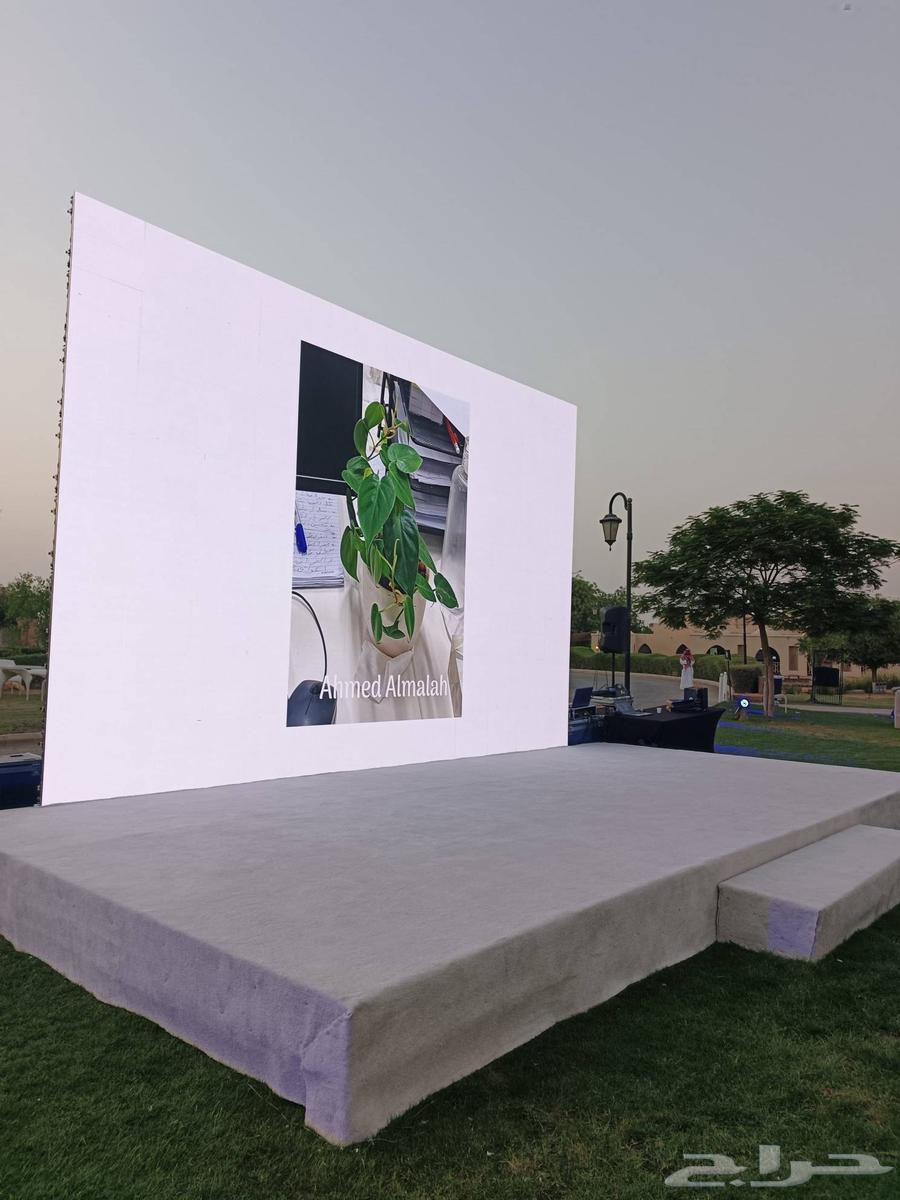 مسرح الألمنيوم واجهة خشب64513589497345111