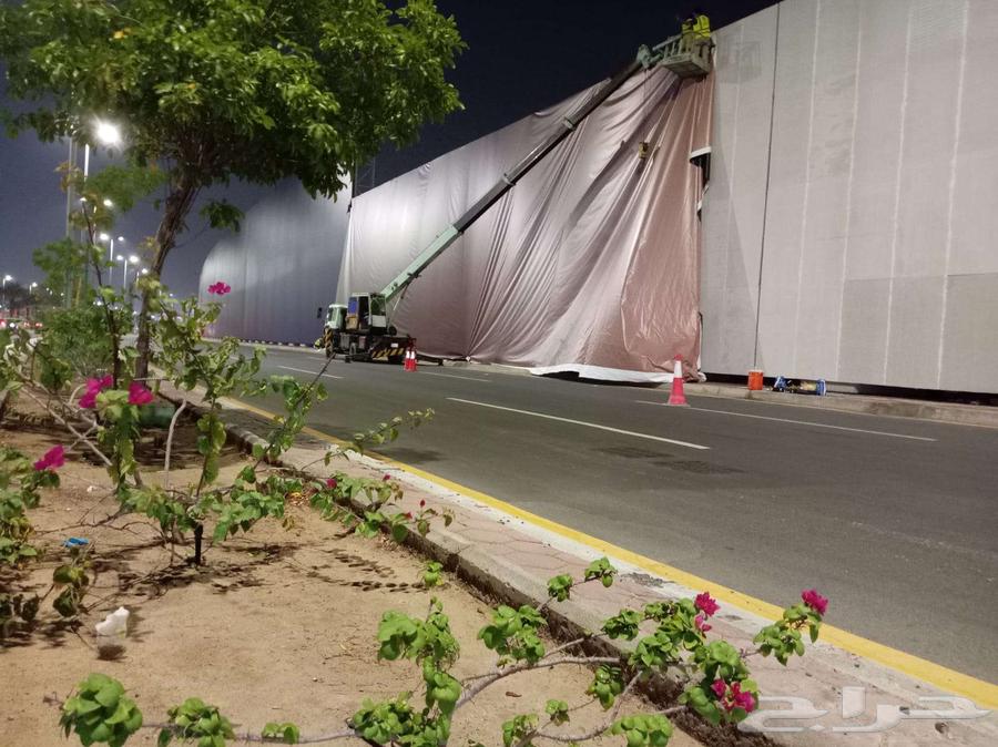 اسوار المشاريع . اسوار شنكو . لوحات مضيئه اعلانيه . حروف بار64518293194371110