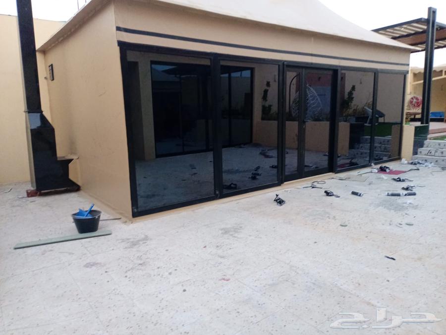 Tents and shades, Bedouin-style tents with detailed awnings and shelters64518034012291110