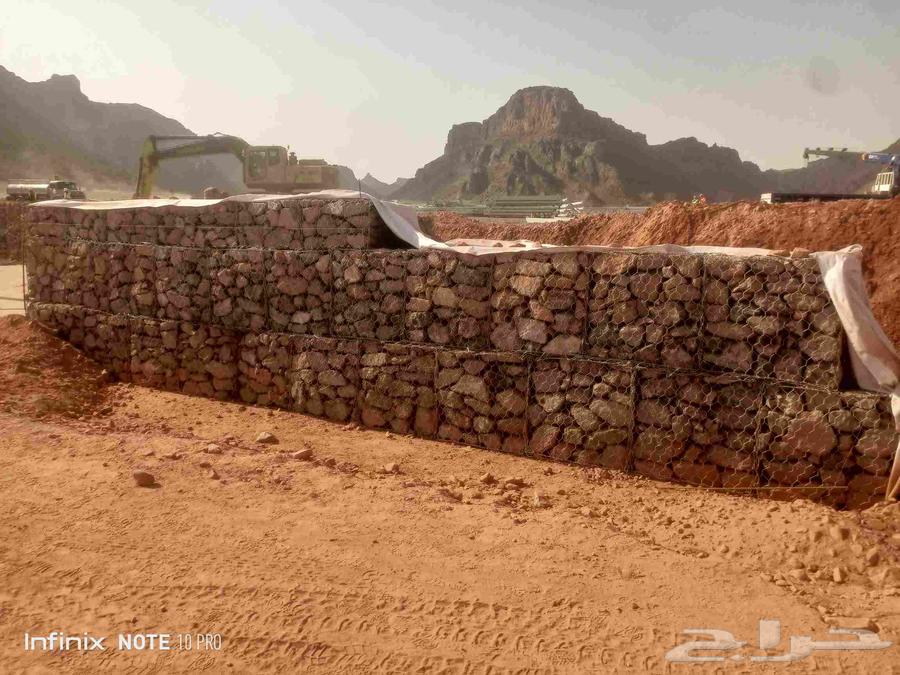 Salih Al-Anzi Contracting Company for all types of stone and mesh64518018210819111