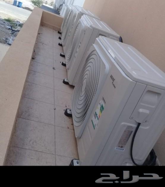 Air conditioner disassembly and installation, copper piping extension64518180862339114