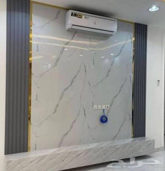 ديكورات داخليه خلفيات شاشه شيبرد بديل الرخام ورق جدران بديل64518067191425110