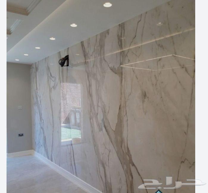 ديكورات داخليه خلفيات شاشه شيبرد بديل الرخام ورق جدران بديل64518067191425113