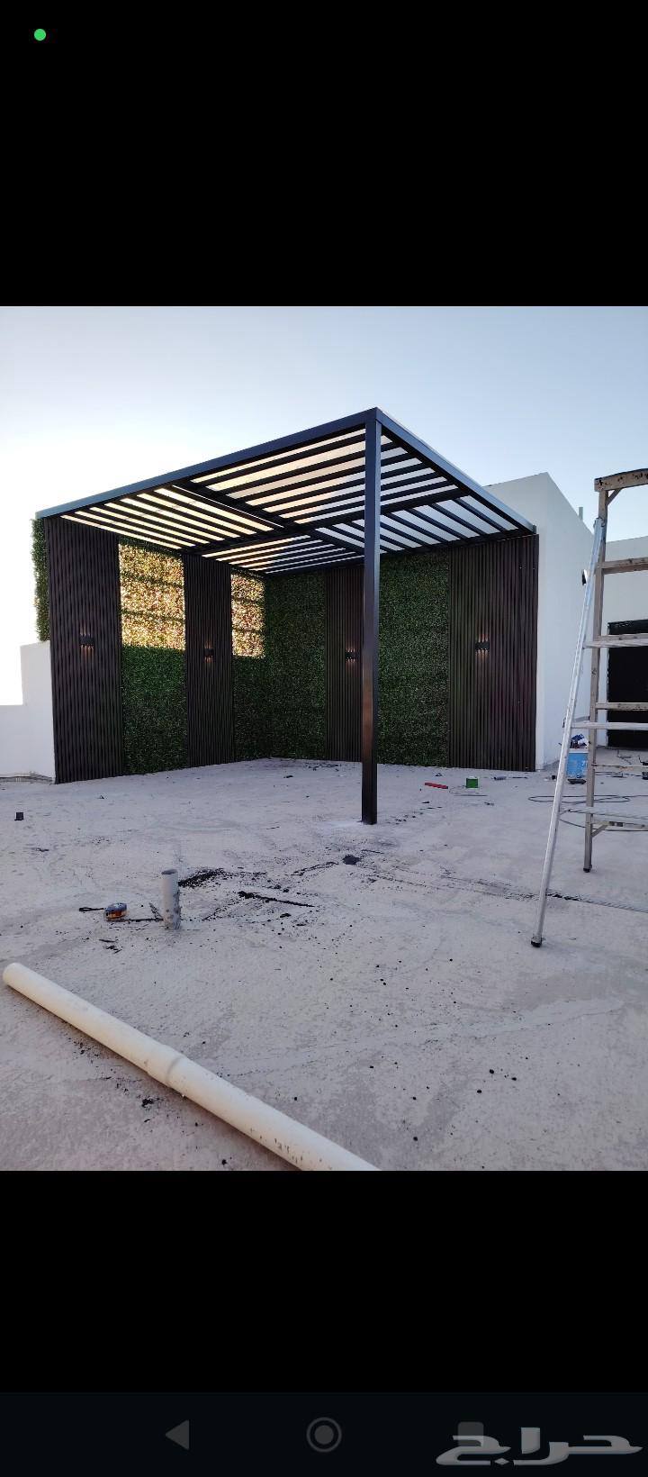 Modern winter pergola seating sets in all shapes, starting from 160 SAR per meter64518243142402113