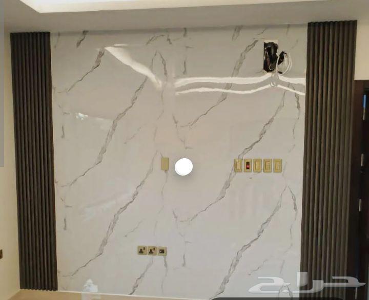 ديكورات داخليه خلفيات شاشه شيبرد بديل الرخام ورق جدران بديل64518067191425111