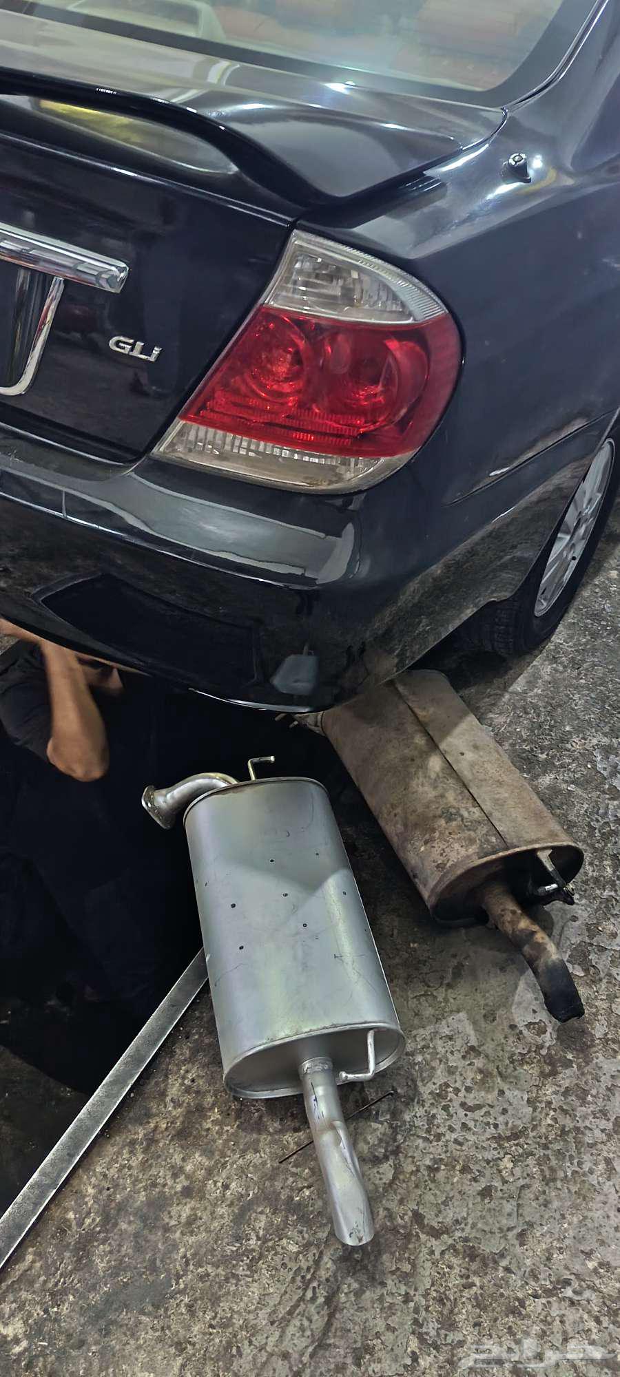 دبة شكمان كامري خلفية 2003 2006 جديدة على مسامير فك وتركيب64525006067202110