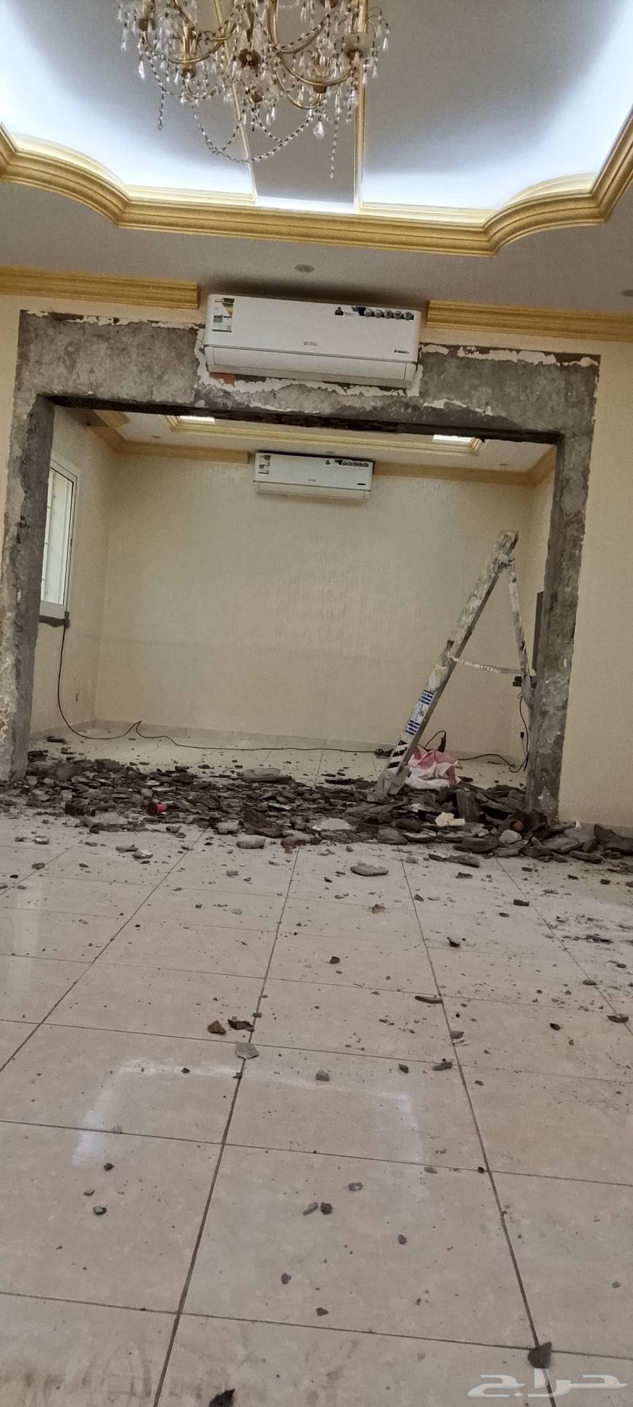 معلم بناء وبلاط وتلييس ترميم تشطيب فك بنيان تكسيرات بناء ملا64518018112899111