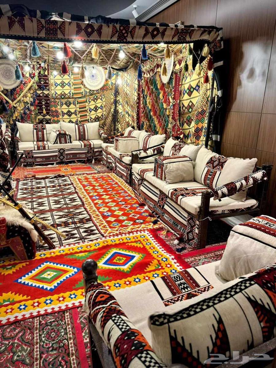 كراسي ملكي وكنب بيوت شعر جلسات شعبيه64513558561666113