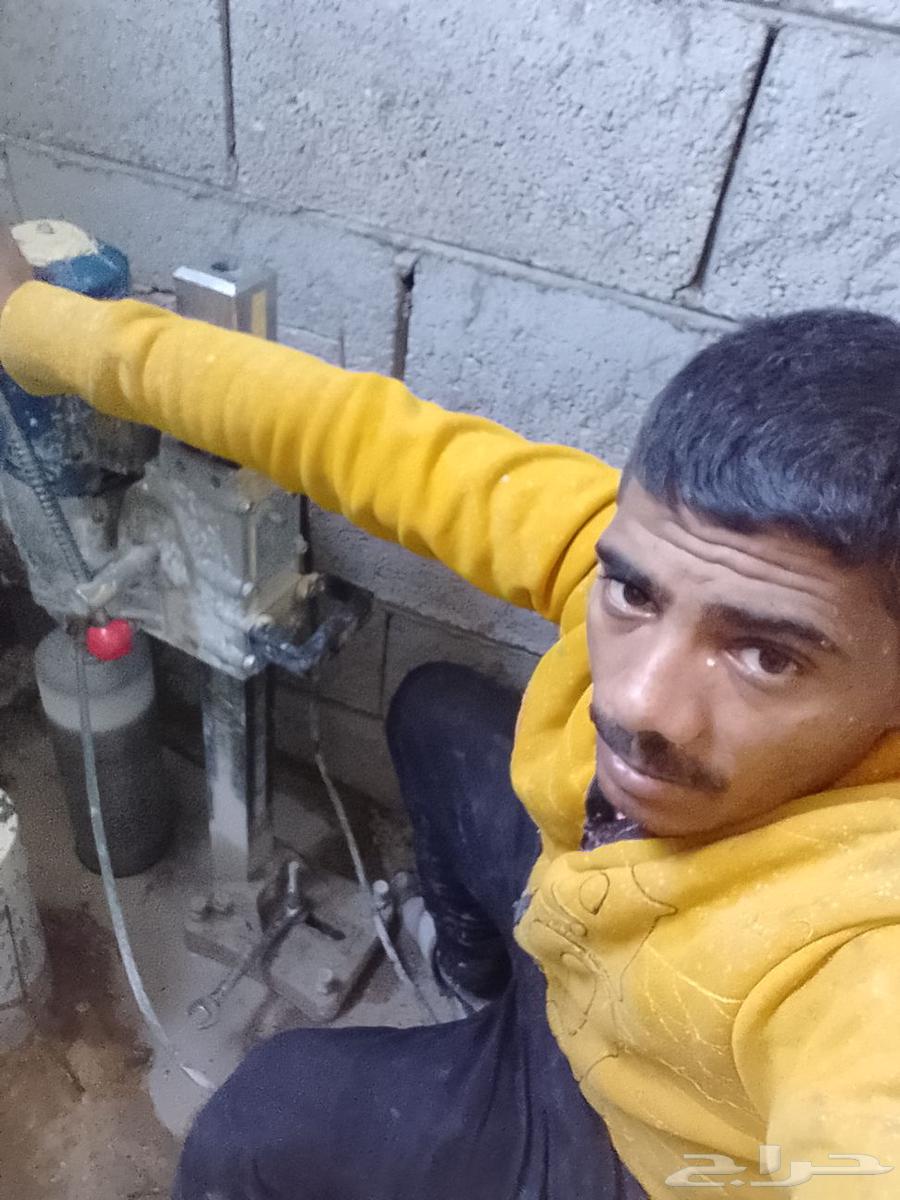 فتحات الكور بتاع السباك لجميع انواع فتحات الكور وقص الخرسانه64518018203778110