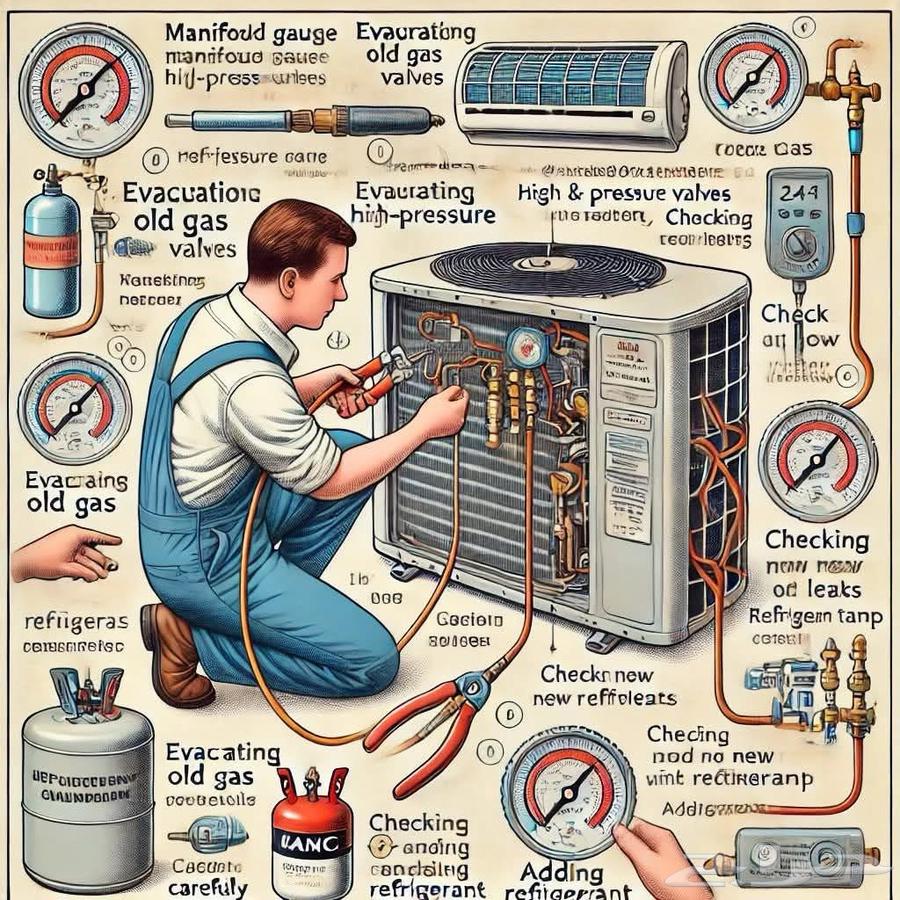صيانه مكيفات تركيب مكيفات فك ونقل مكيفات غسيل64534519743106113