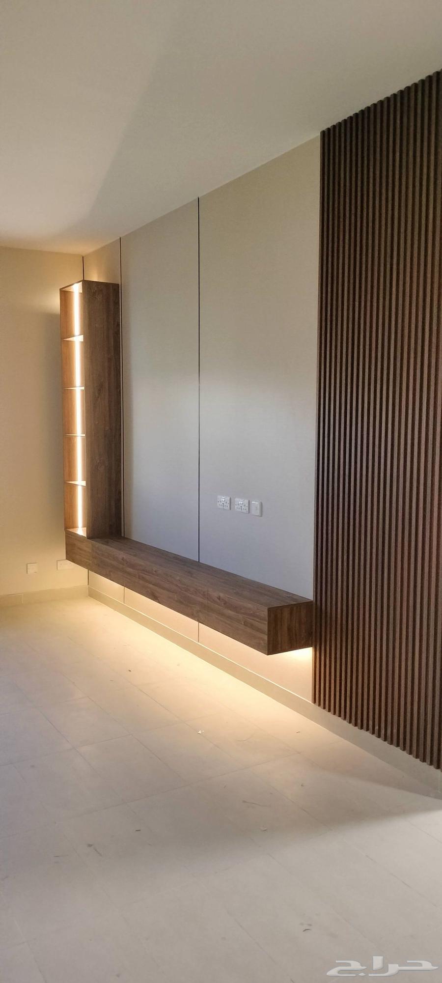 ديكورات حديثة شيبورد بديل خشب خلفيه شاشه64525067171075111