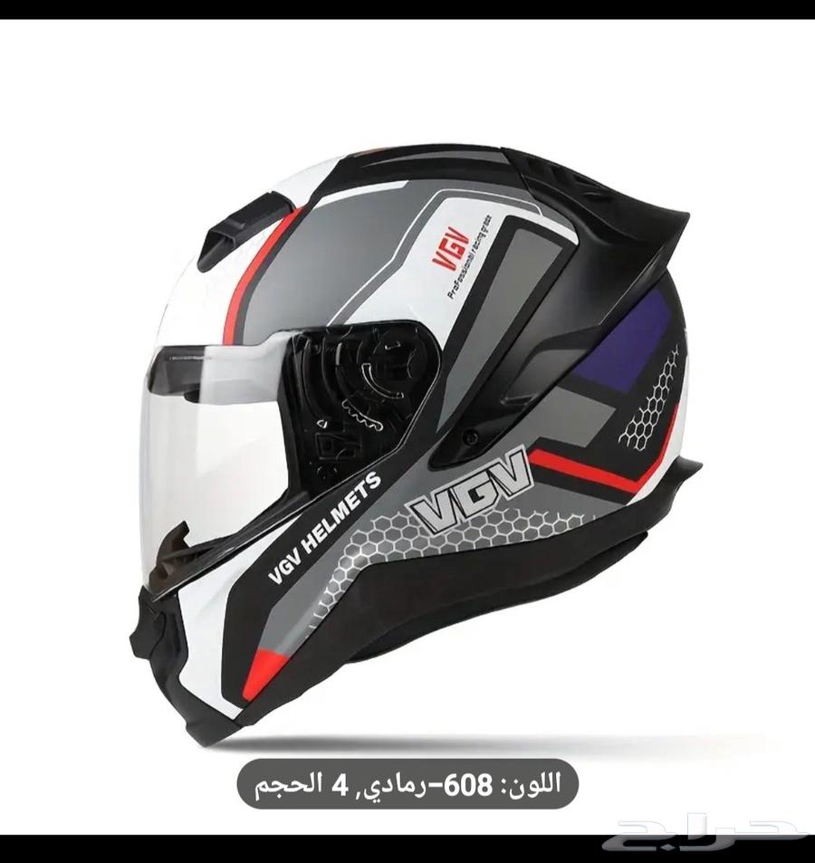 VGV brand motorcycle helmet, size L, used for less than a month64525067208194112