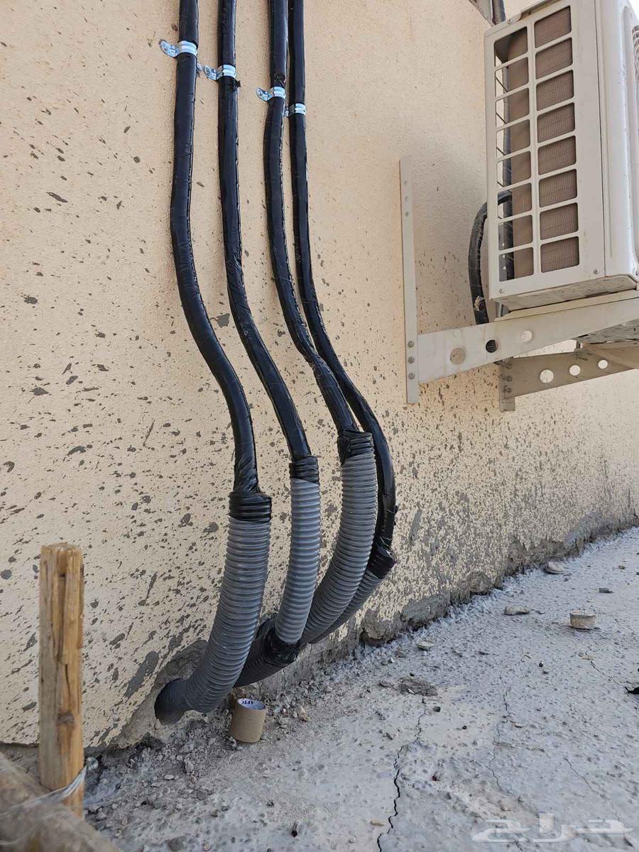 Installation of air conditioner copper piping, regular and automatic washing machines64534488517507110