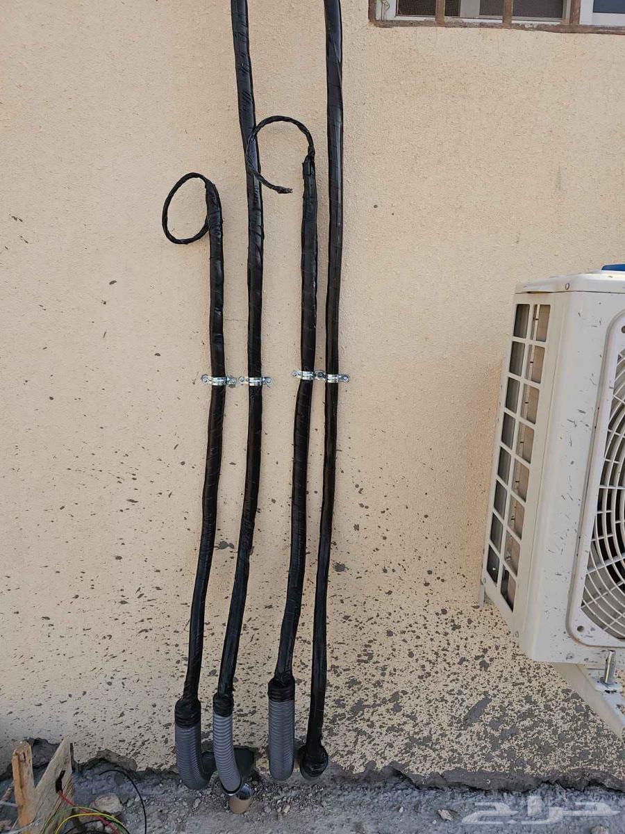 Installation of air conditioner copper piping, regular and automatic washing machines64534488517507111