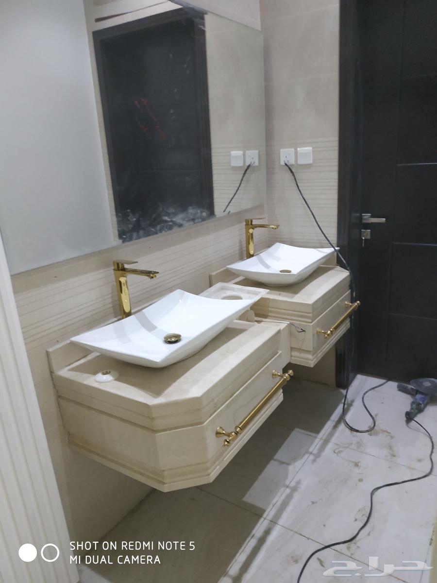 Abu Muhammad, expert in installation and customization of marble sinks and marble countertop kitchens64534342663555110