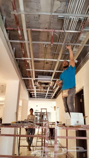 Flat gypsum board per meter 40 SAR, minimum area 100 meters64534471224066111