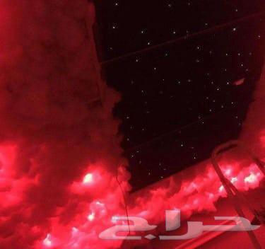 Installation of illuminated fireproof and non-combustible clouds64534424287105110