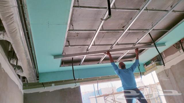 Flat gypsum board per meter 40 SAR, minimum area 100 meters64534471224066112