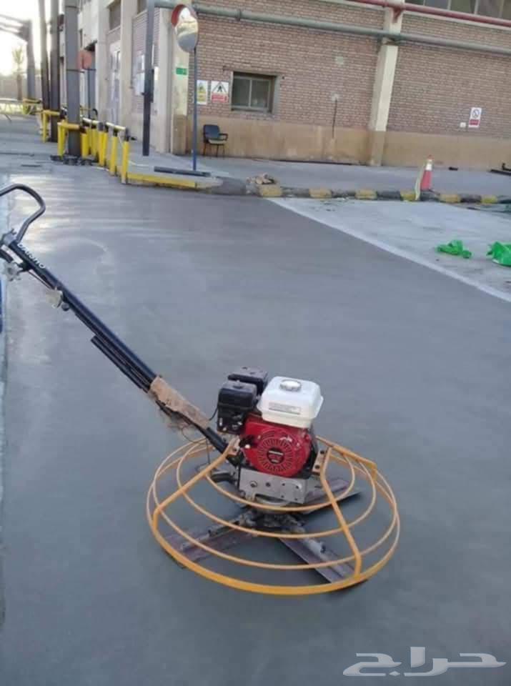 Concrete flooring work execution, decorative finishes, printed sealing64534227230851114