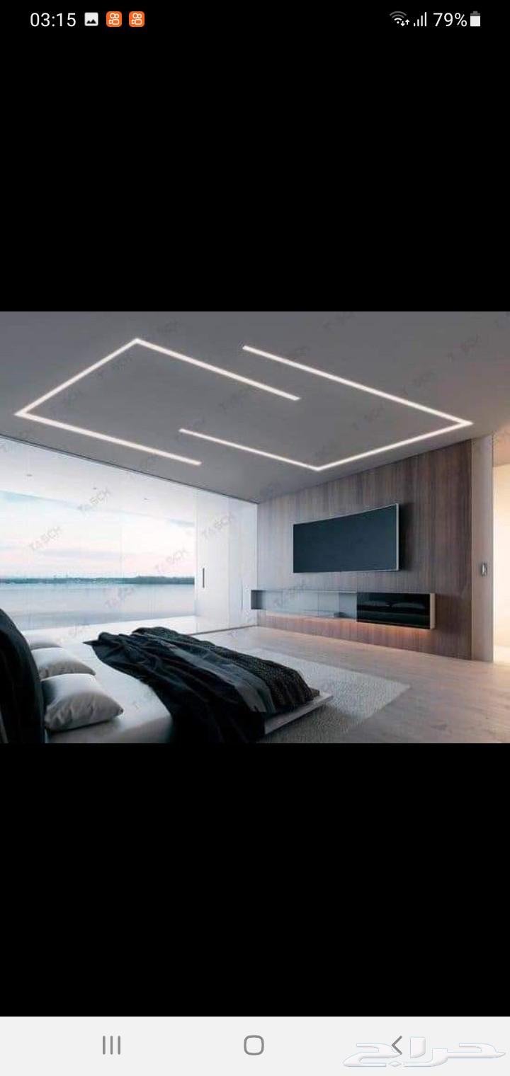 دي ورات الجبس وجبسم بورد سقف مستعار دي ور شاشات برواز64525021723907111