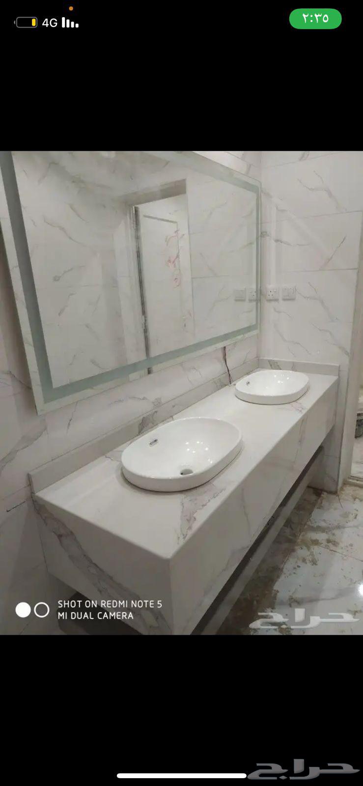 Abu Muhammad, expert in installation and customization of marble sinks and marble countertop kitchens64534342663555112