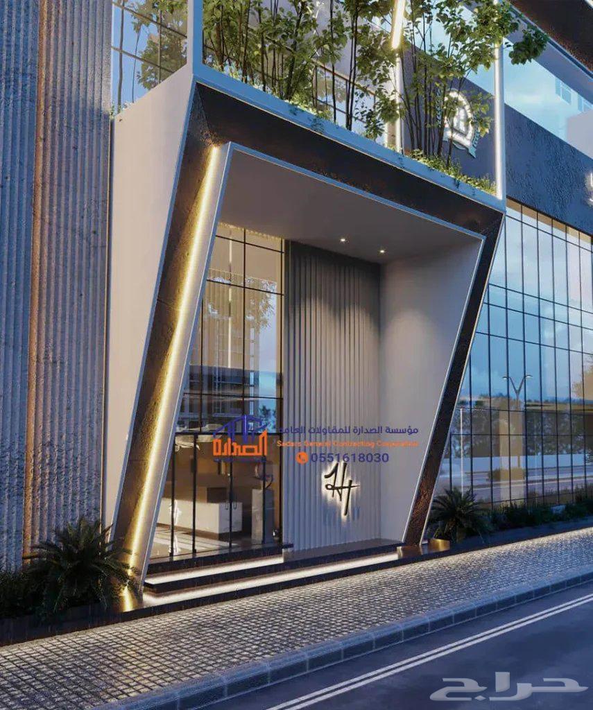 واجهات كلادنج مباني محلات تجاريه دقه في التنفيذ64534456655747111