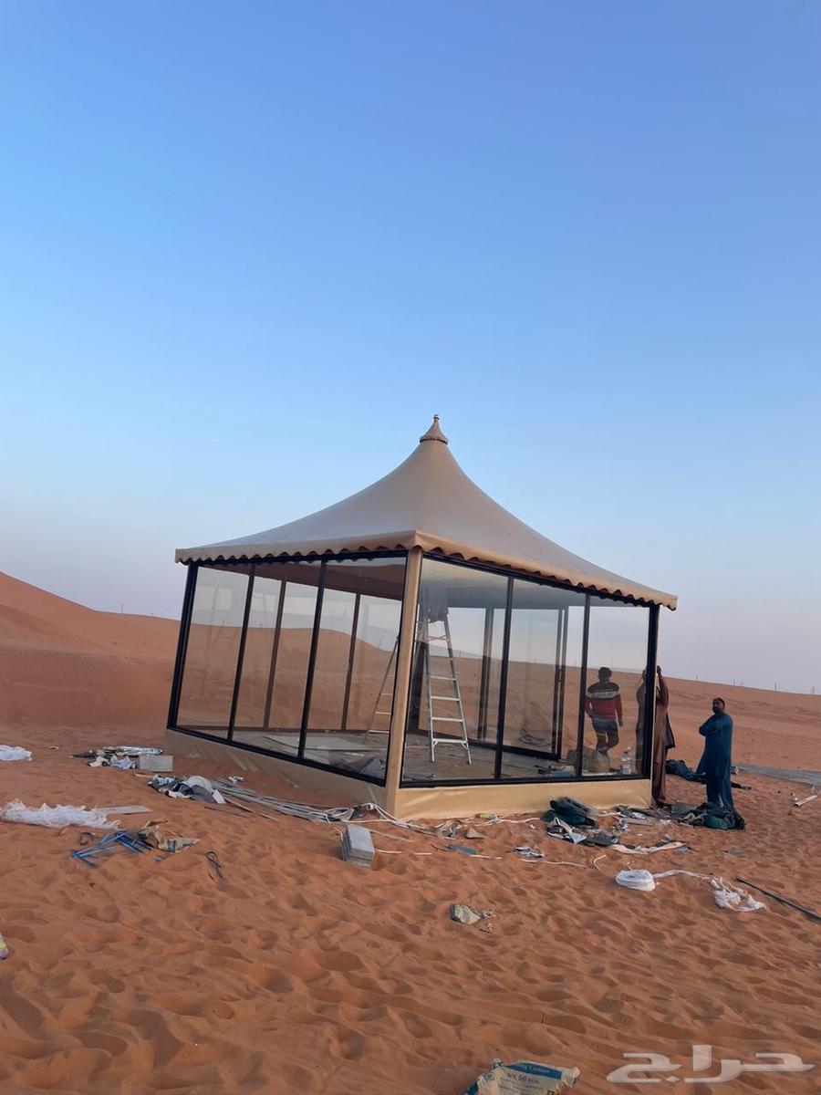 Installation of Bedouin houses and tents, setup and assembly of royal tents64525052451715112