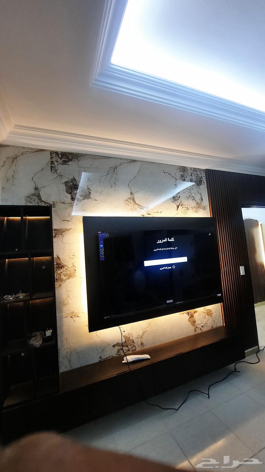 ديكورات ..بديل الرخام مع بديل الشيبورد64538794194049110