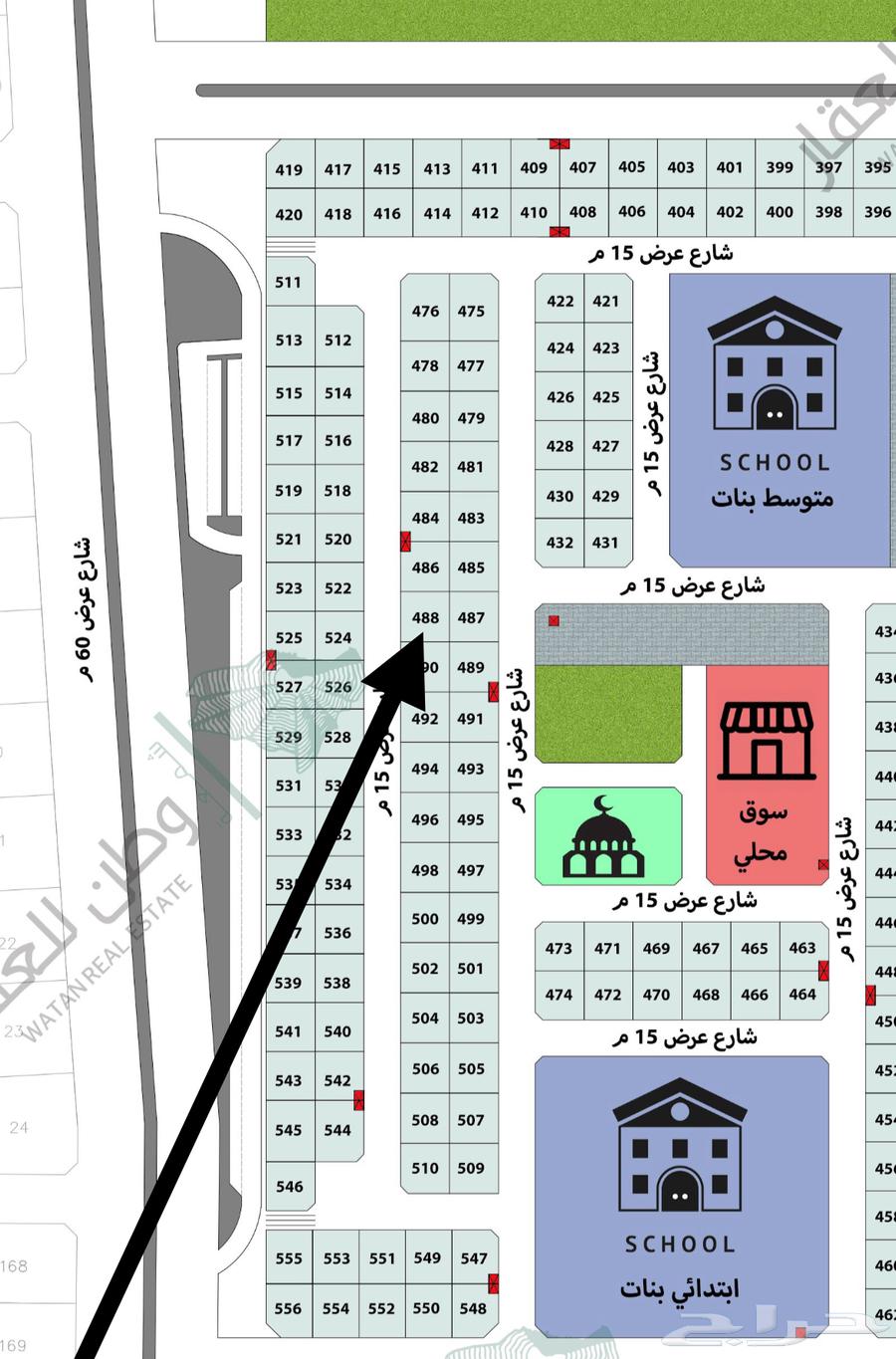 للبيع ارض في مخطط الأمراء بالهفوف64534340361089110