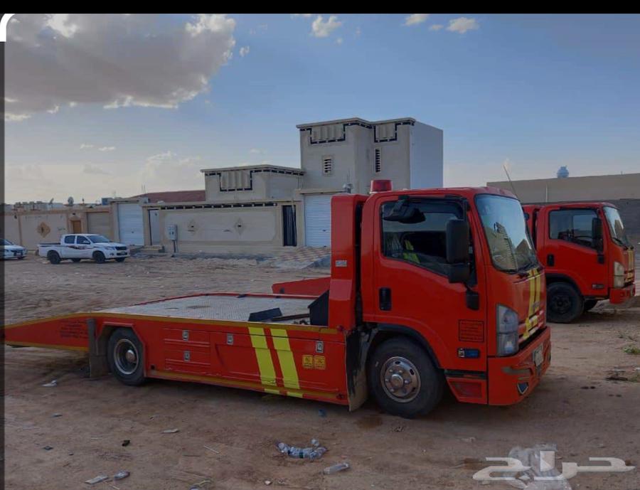 A flatbed truck is available in the city and returning to Yanbu empty64538888323713110