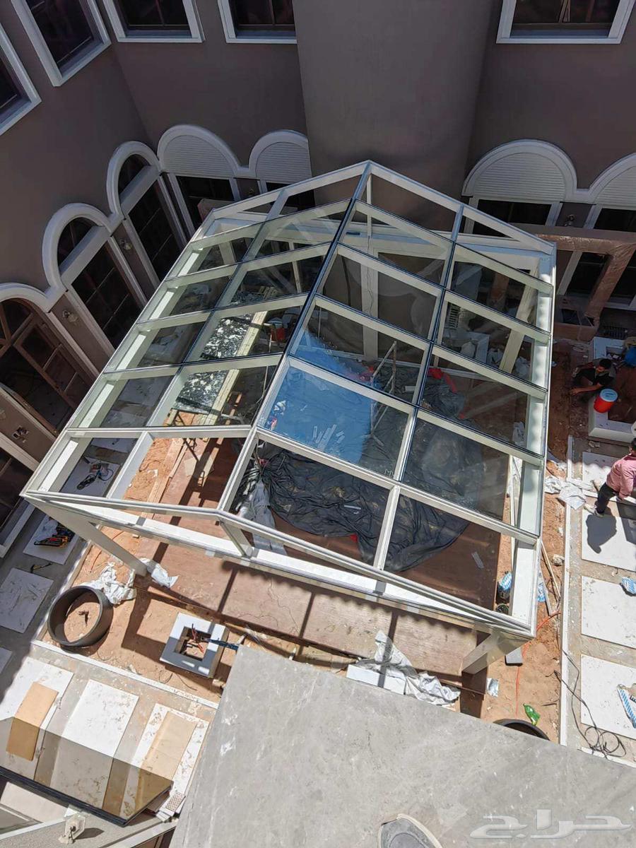 جميع انواع الامنيوم ابواب شبابيك مطابخ دربزين زجاج شاور64538833645699113