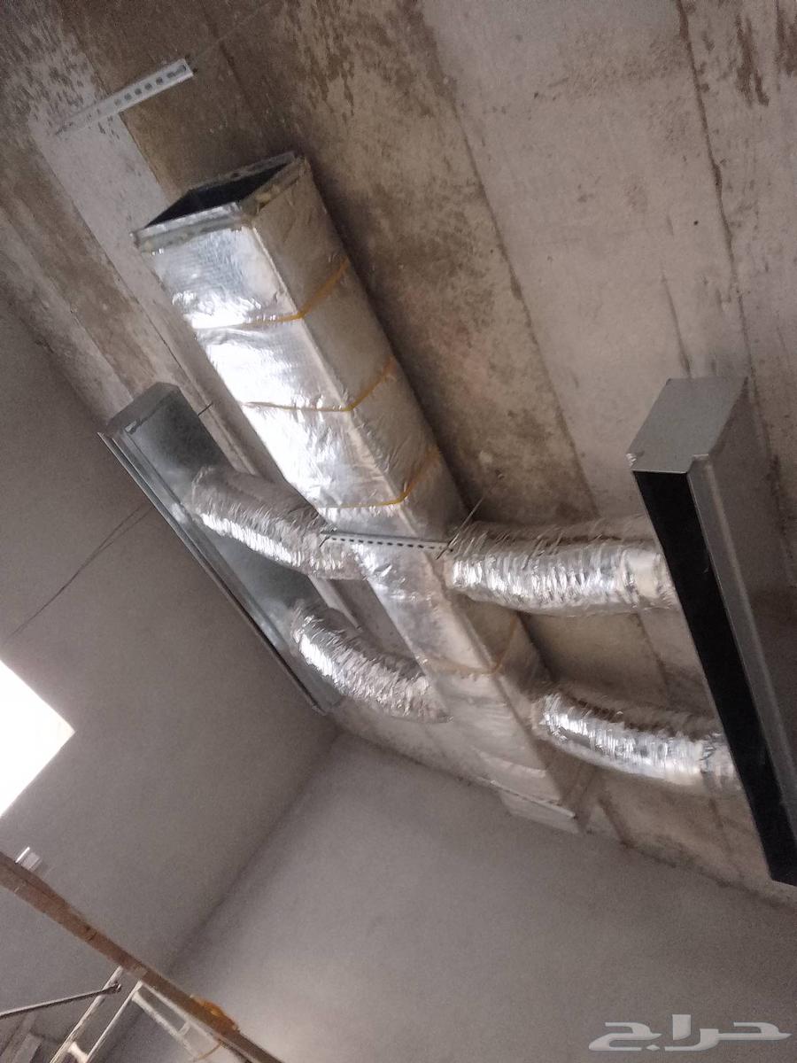 تأسيس الدكت المركزي قبل الديكور جميع انواع المكيفات المركزيه64545540277634111