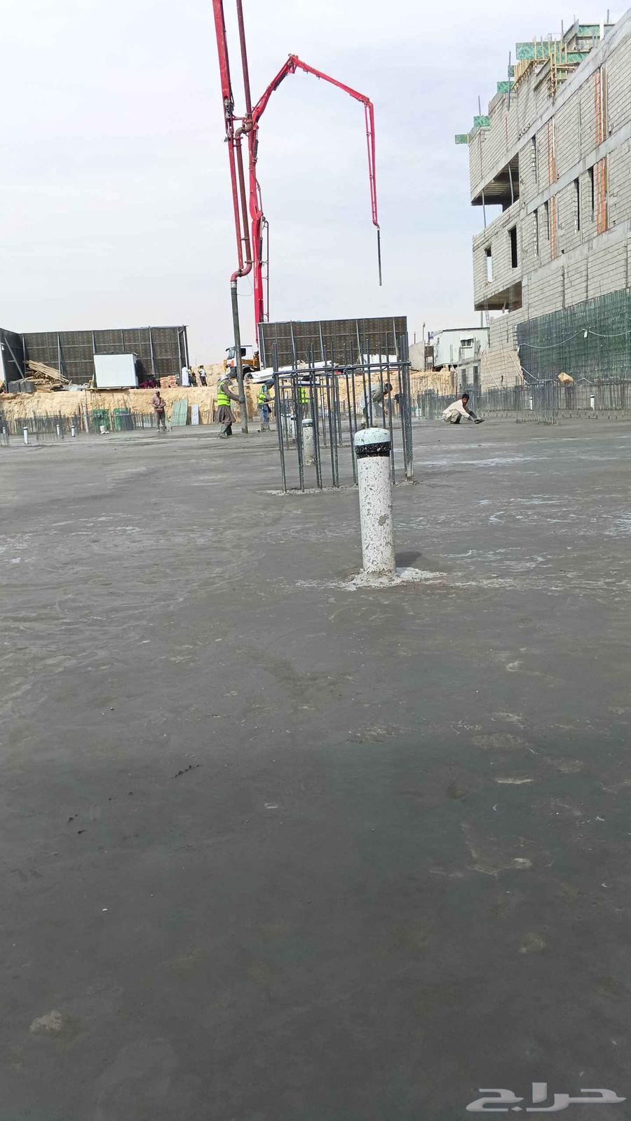 مقاول صبة مروحة صبة ميزانية الخرسانة المطبوعة الملونة ملونة64538674313474113