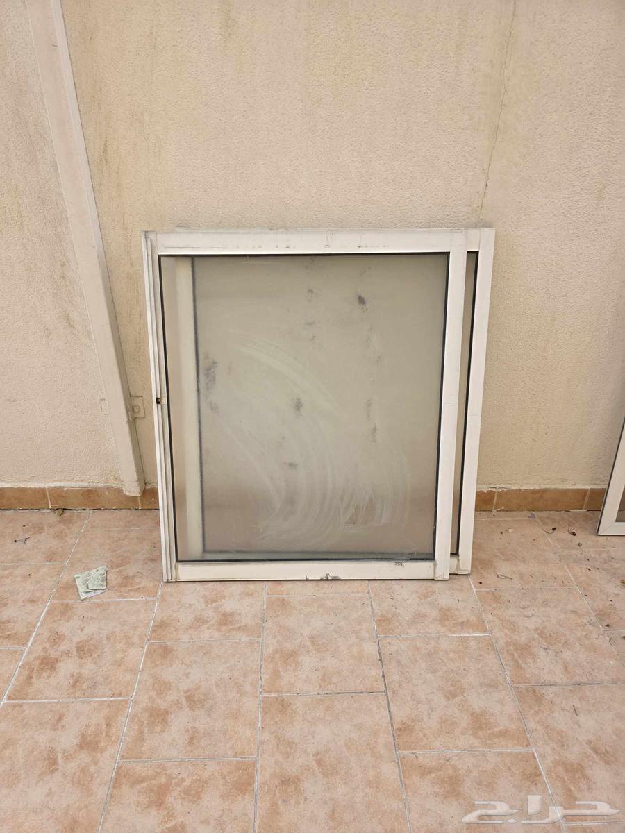 نافذة مقاس178 110 المنيوم مع شبك حديد64538817520897110