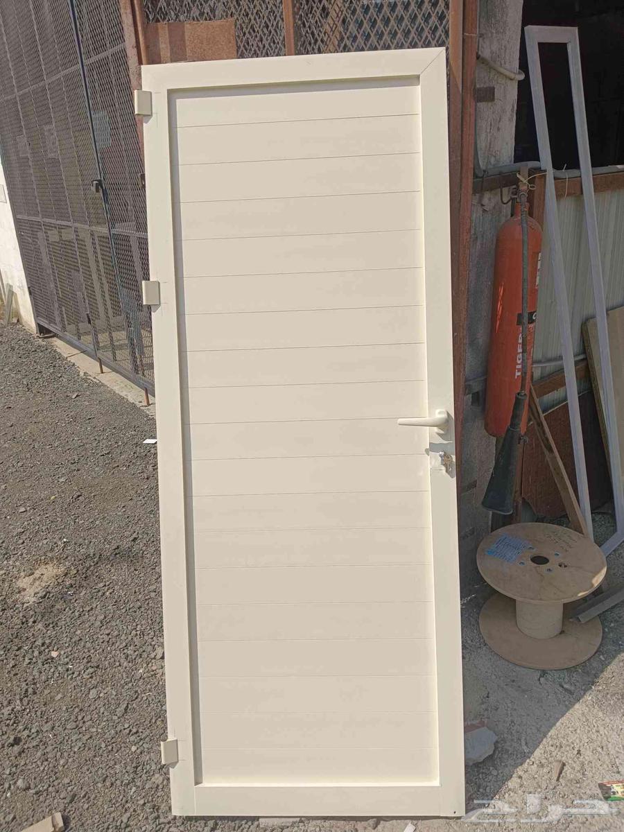 تفصيل ابواب المنيوم شريح مفصلات ايطالي جيزان الصناعية64538817488513110