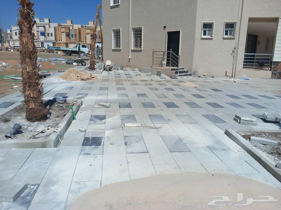 Abu Sajid for installing curbs, interlock, and pavement tiles64545491136514111