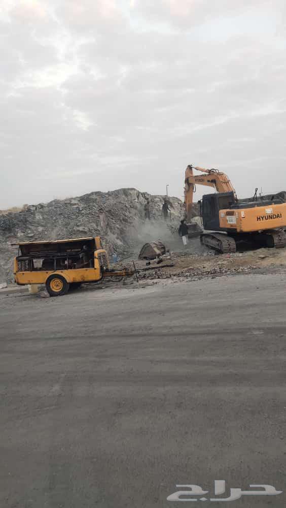 للمقاولات قص اراضي تكسير صخور كنبريشن هدم ردم شيل وبنين64538690317698111