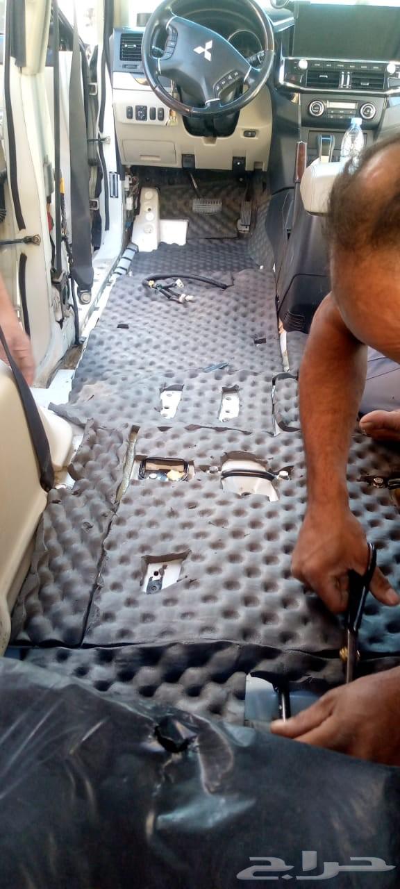 تركيب عازل ارضيه مع السقف مع الابواب لجميع انواع السيارات64545555426947113