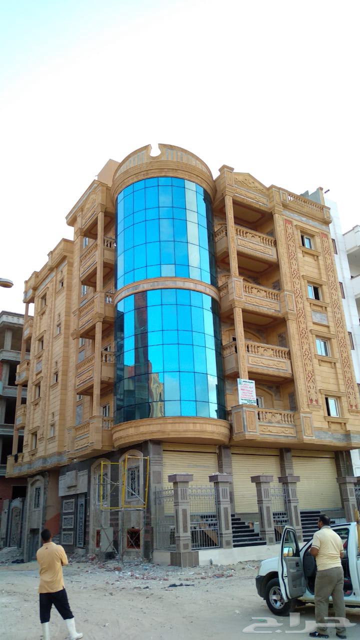 توريد وتركيب وجهات زجاج نظام استراكشر وكيلادينج باسعار مميزه64538794536707112