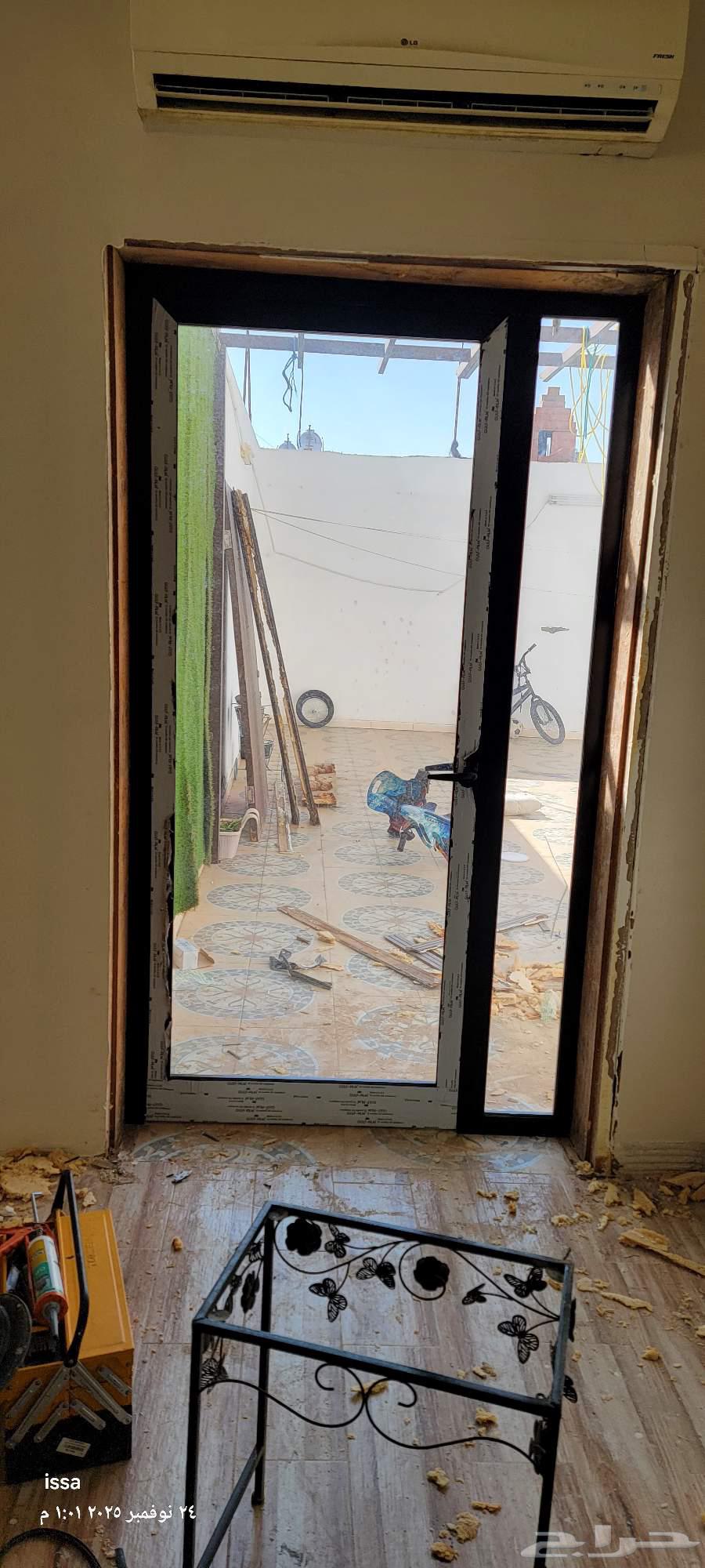 الوافي لجميع أعمال الألمنيوم والزجاج أبواب شبابيك واجهات64545555677954114