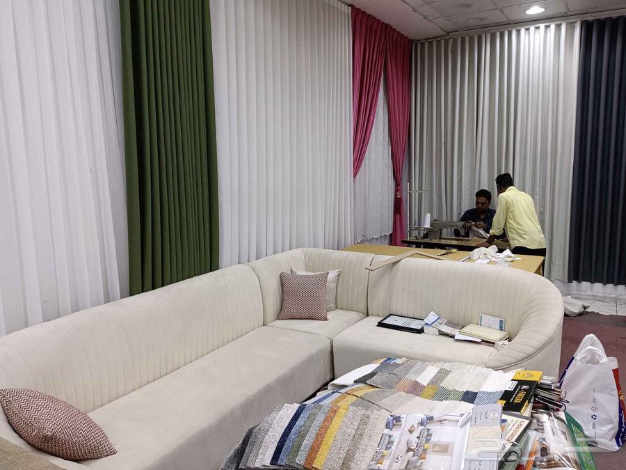 Upholstery and new sofas and curtains -64550590827139113