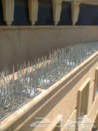 تركيب طارد حمام طارد طيور شبك أشواك مانع الحمام مكافحة الطيو64550444567299111